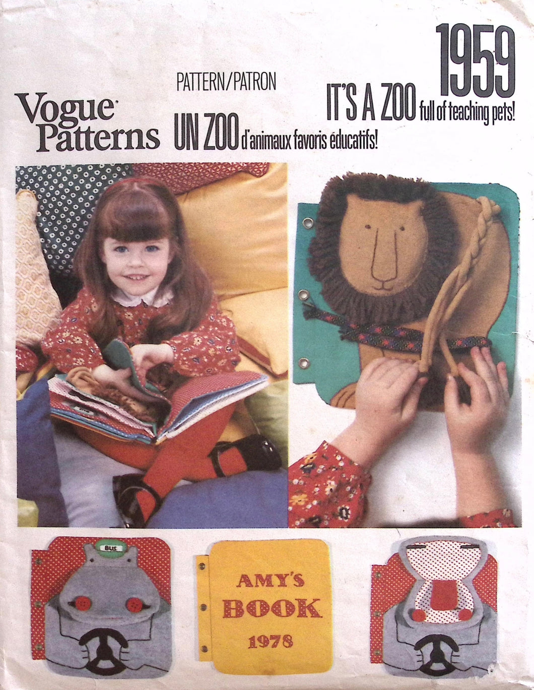 Vintage Sewing Pattern: Vogue 1959