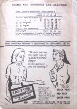 Load image into Gallery viewer, Vintage Sewing Pattern: Weigel&#39;s 2049
