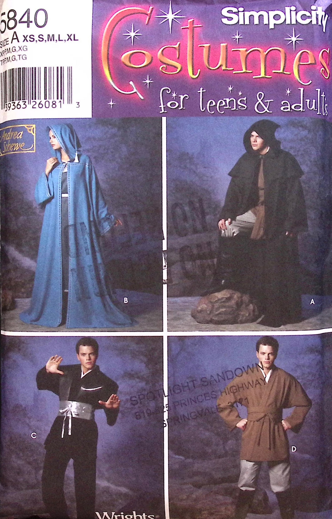 Sewing Pattern: Simplicity 5840