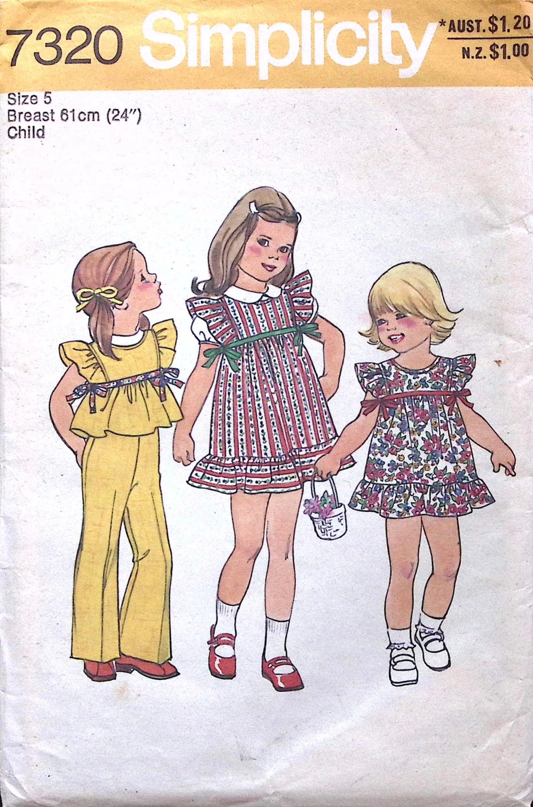 Vintage Sewing Pattern: Simplicity 7320