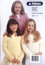 Load image into Gallery viewer, Patons Pretty Knits in Caressa Book 2125
