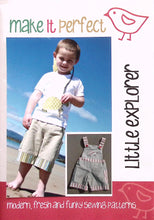 Load image into Gallery viewer, Sewing Pattern: Make it Perfect Little Explorer PO12
