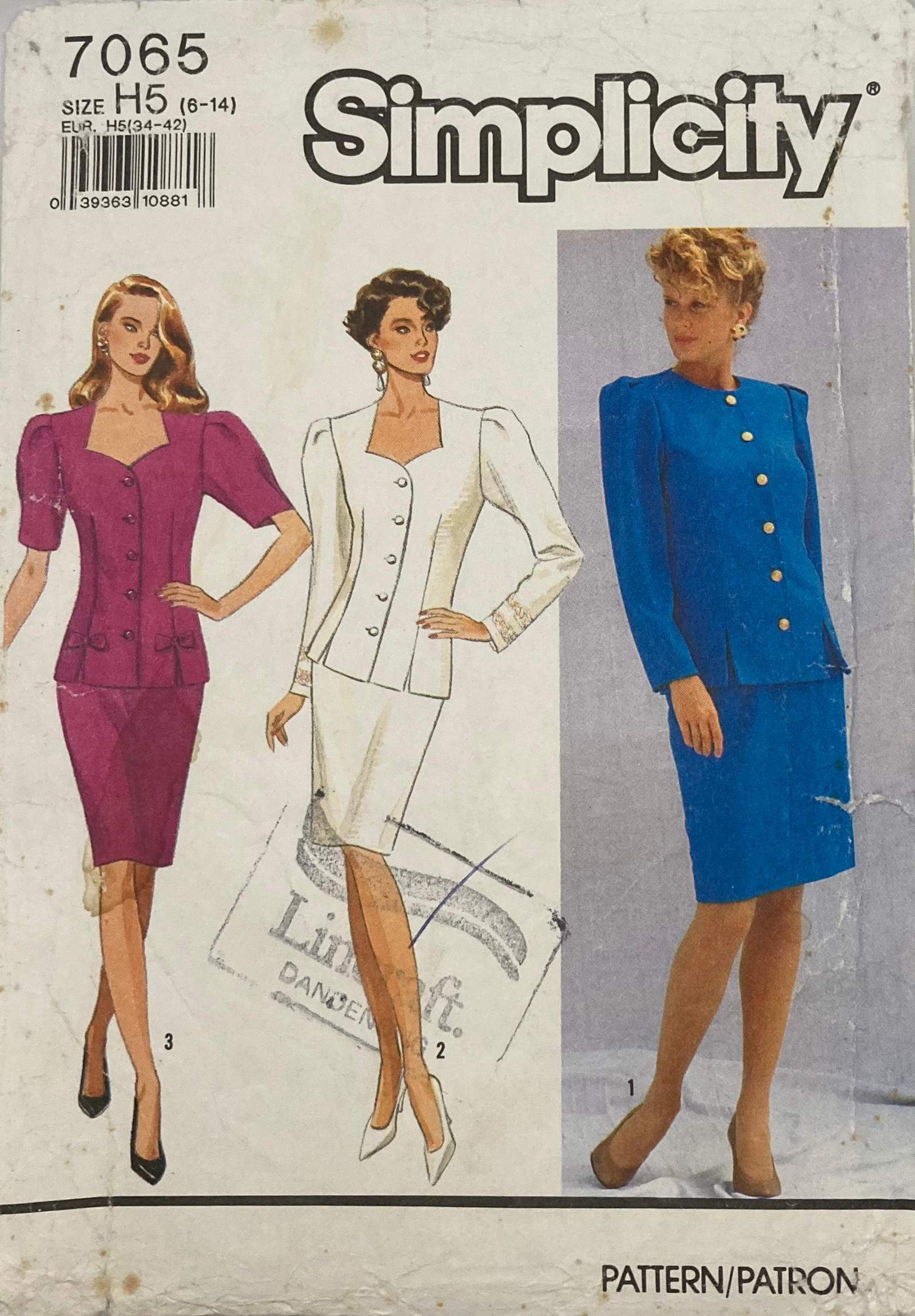 Sewing Pattern: Simplicity 7065 – Vintage Stitch Australia