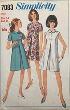 Load image into Gallery viewer, 1967 Vintage Sewing Pattern: Simplicity 7083
