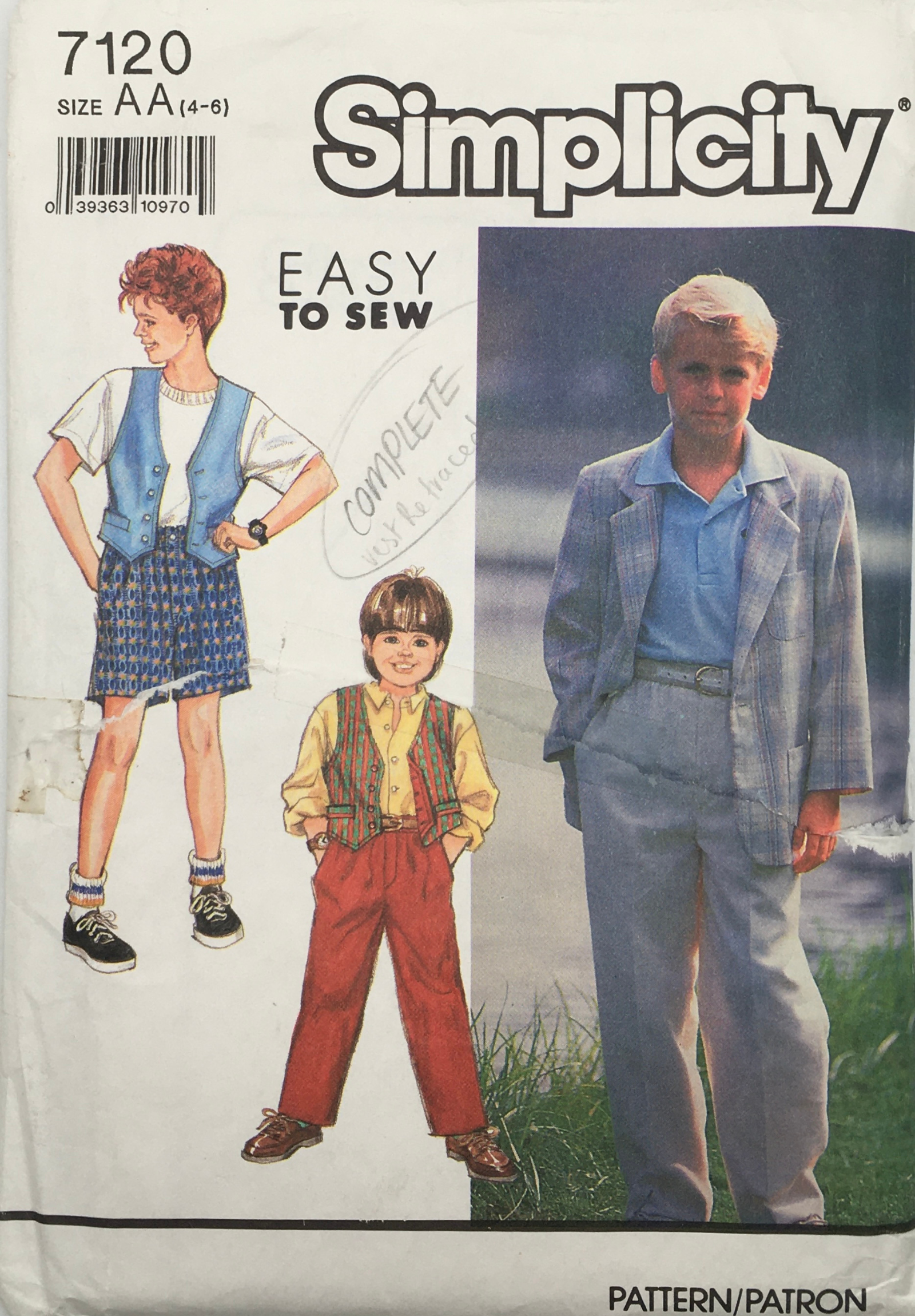 Vintage Sewing Pattern: Simplicity 7120 – Vintage Stitch Australia