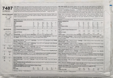 Load image into Gallery viewer, 1997 Vintage Sewing Pattern: Simplicity 7487
