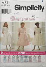 Load image into Gallery viewer, 1997 Vintage Sewing Pattern: Simplicity 7487
