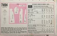 Load image into Gallery viewer, 1968 Vintage Sewing Pattern: Simplicity 7494
