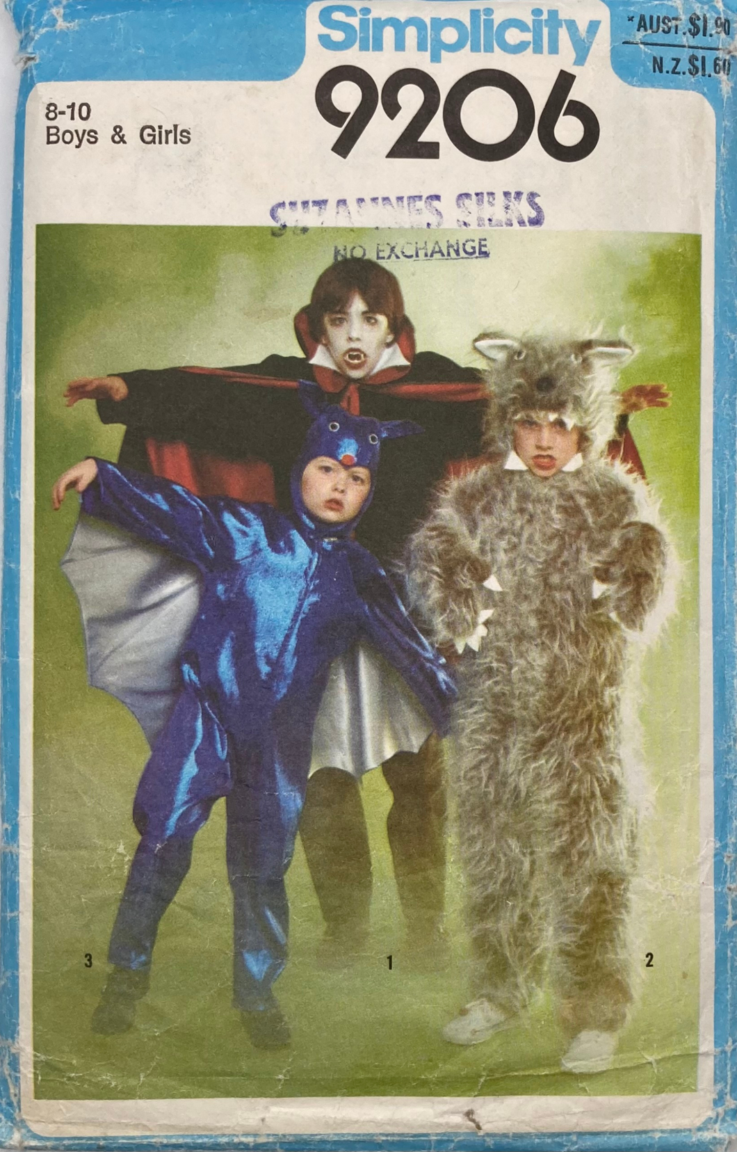 1979 Vintage Sewing Pattern: Simplicity 9206