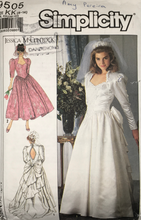 Load image into Gallery viewer, 1989 Vintage Sewing Pattern: Simplicity 9505
