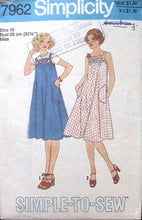 Load image into Gallery viewer, Vintage Sewing Pattern: Simplicity 7962

