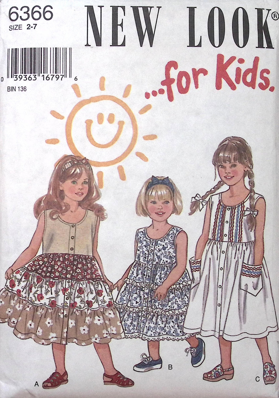 Vintage Sewing Pattern: New Look 6366