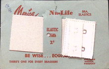 Load image into Gallery viewer, Vintage Retro  Adjustable Bra Elastic Replacement or Extension
