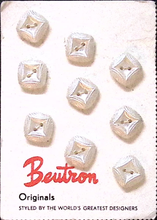 Load image into Gallery viewer, Vintage Beutron Glass Buttons
