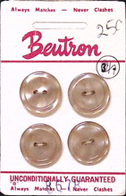 Load image into Gallery viewer, Beutron 70&#39;s Vintage Two-Hole Buttons
