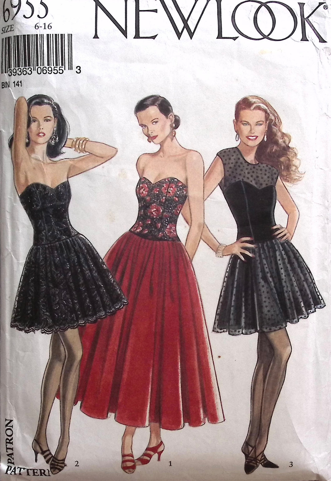 Vintage Sewing Pattern: New Look 6955