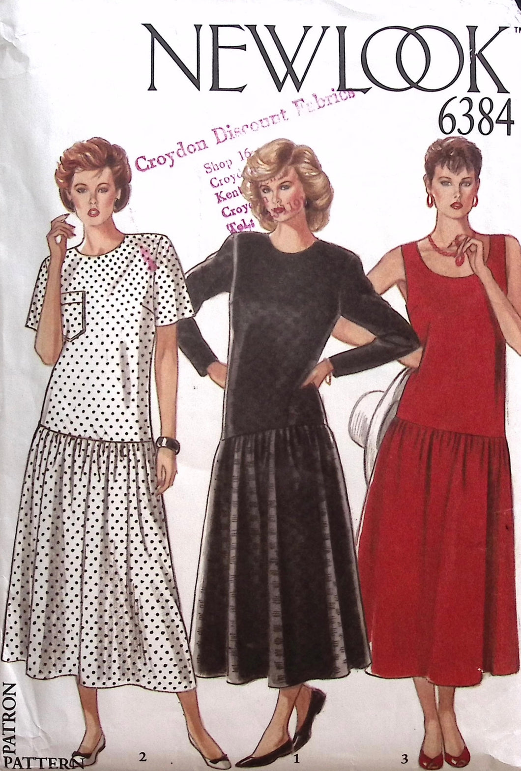 Vintage Sewing Pattern: New Look 6384