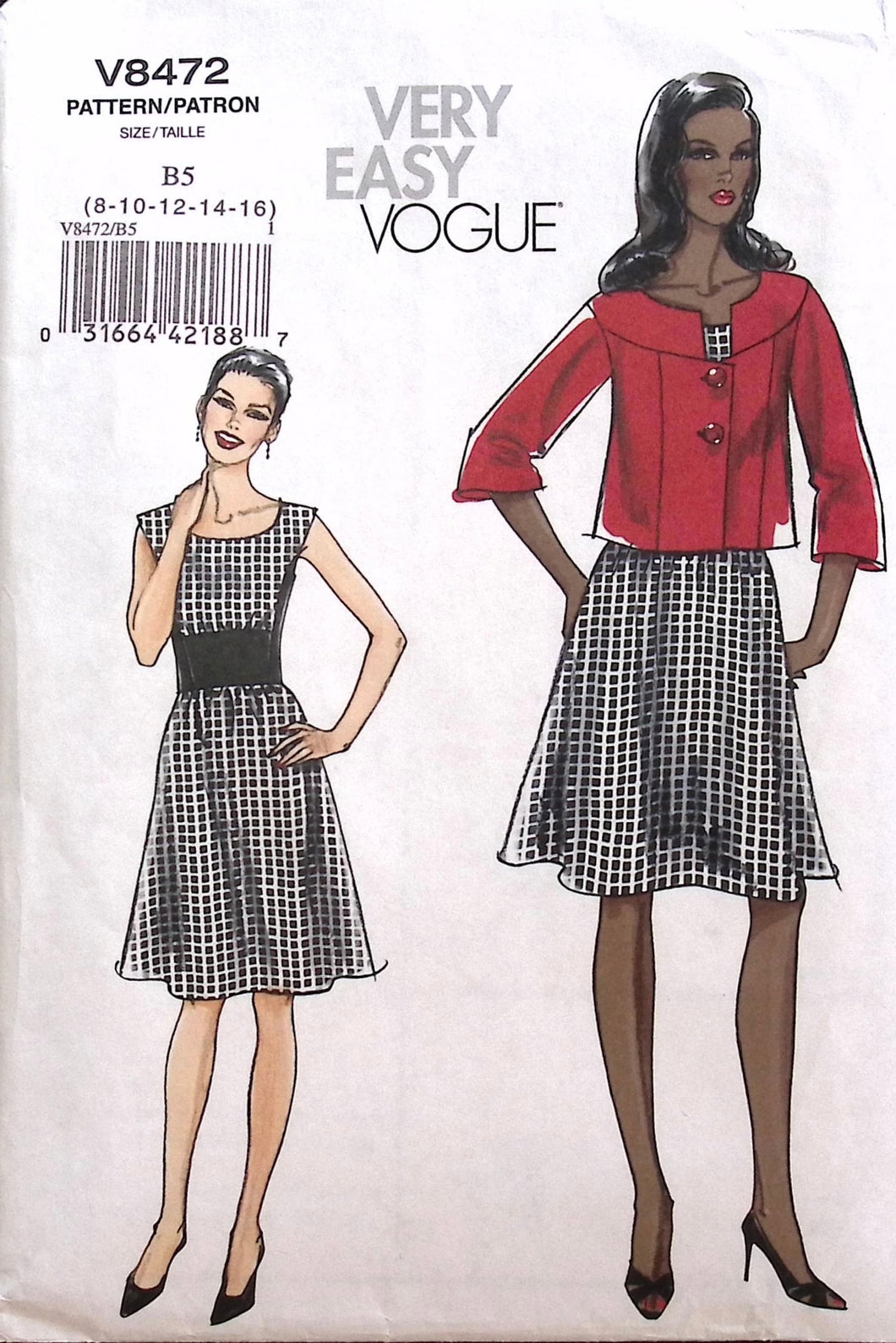 Sewing Pattern: Vogue V8472