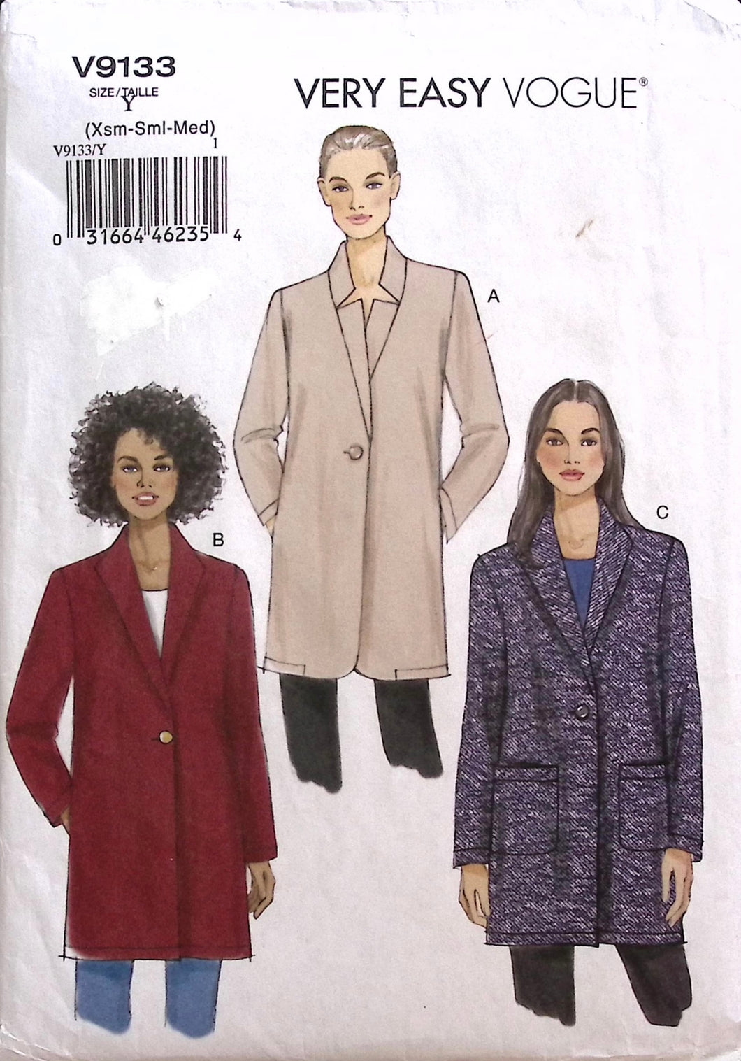 Sewing Pattern: Vogue V9133