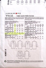 Load image into Gallery viewer, Sewing Pattern: Vogue V9133
