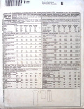 Load image into Gallery viewer, Vintage Sewing Pattern: McCalls 8793

