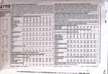 Load image into Gallery viewer, Sewing Pattern: Simplicity 2702
