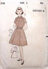 Load image into Gallery viewer, 1960&#39;s Vintage Sewing Pattern: Weigel&#39;s 2743
