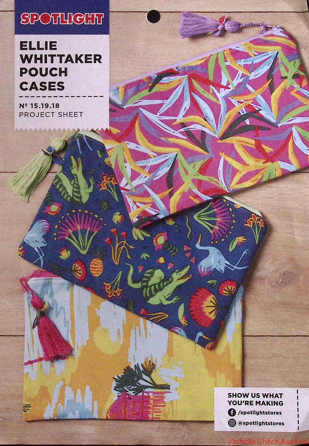 Pouch Cases Designed by Ellie Whittaker for Spotlight