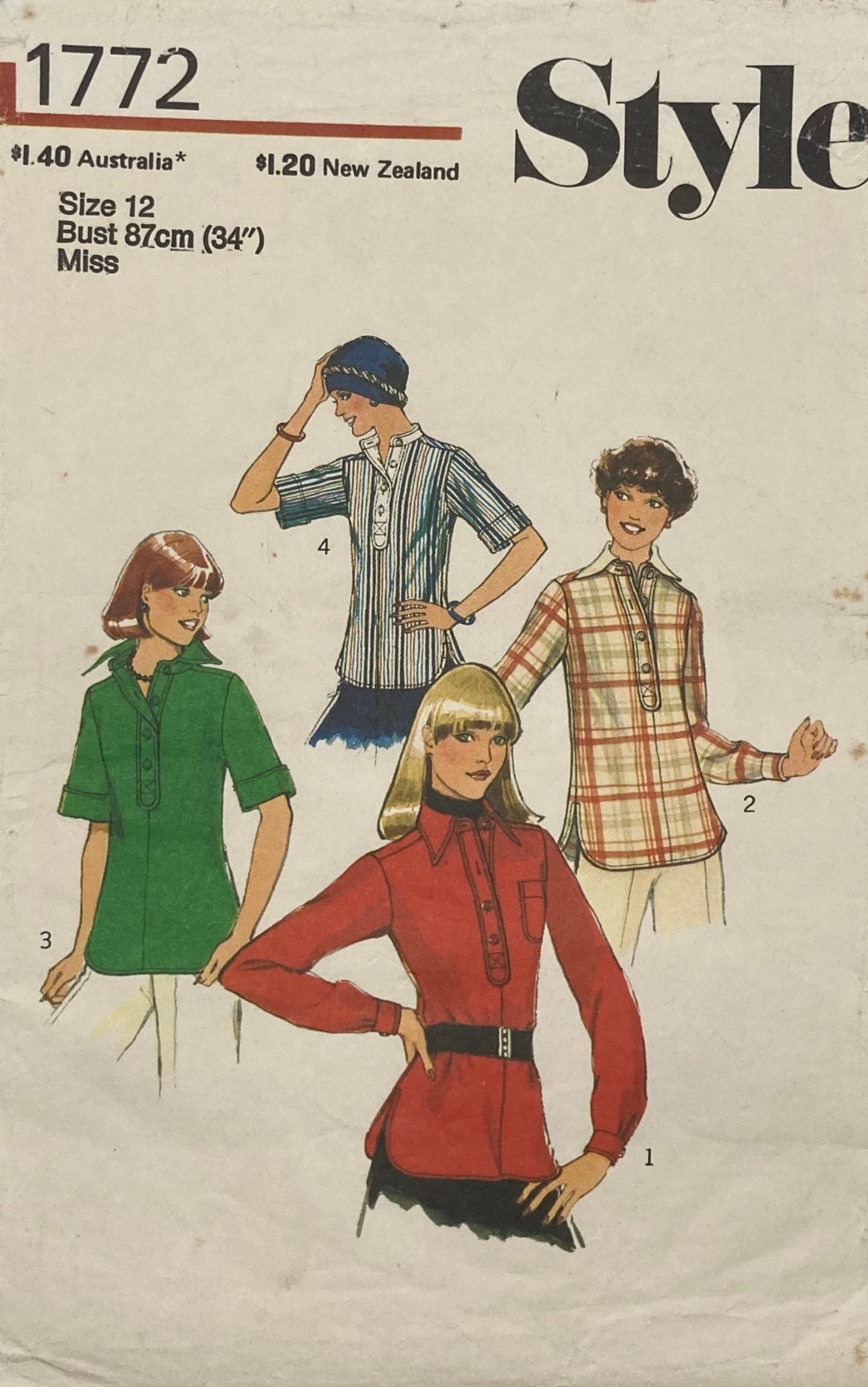 Sewing Pattern: Style 1772 – Vintage Stitch Australia