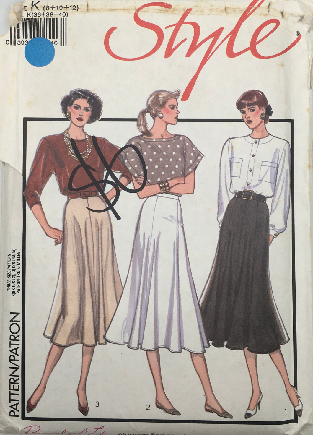 1986 Vintage Sewing Pattern: Style 4170