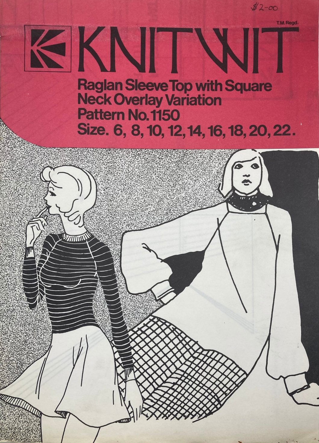 Vintage Sewing Pattern: Knitwit 1150