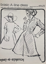 Load image into Gallery viewer, 1977 Vintage Sewing Pattern: Knit-N-Stretch 130A
