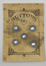 Load image into Gallery viewer, Vintage Blue Domed Buttons
