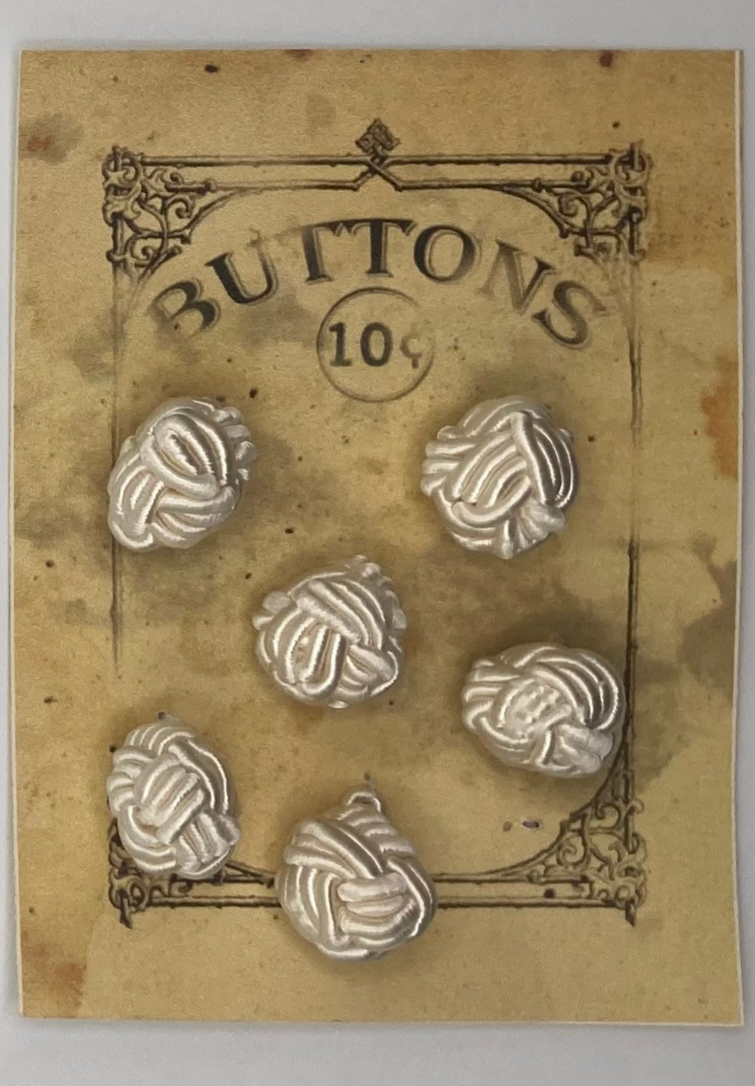 Chinese Knot  Buttons