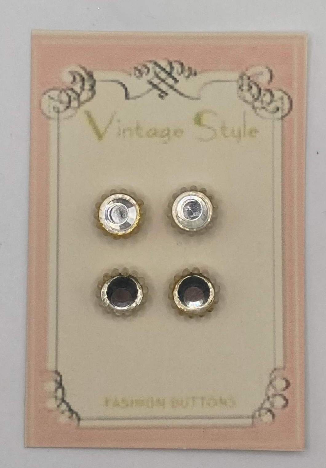Vintage Plastic  Shank Buttons