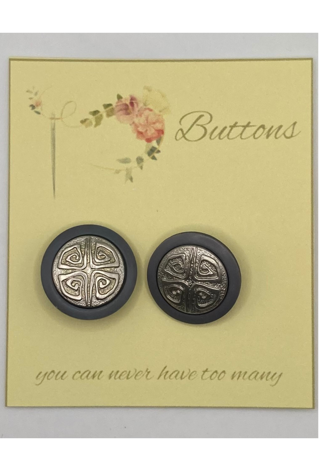 Decorative Shank Coat Buttons