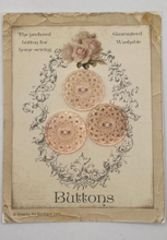 Load image into Gallery viewer, Vintage Flat Speckled Etched Buttons
