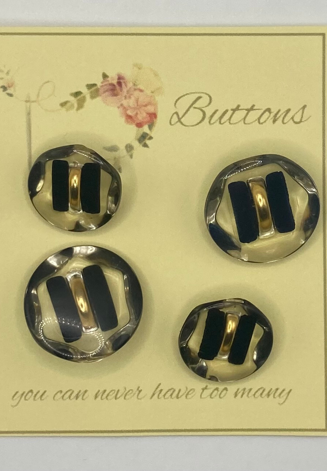 Retro Glass Buttons