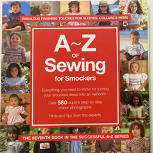 Load image into Gallery viewer, A-Z of Sewing for Smockers
