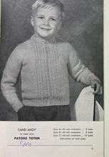 Load image into Gallery viewer, 1960&#39;s Vintage Patons Knitting Book No.R:28
