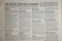 Load image into Gallery viewer, Women&#39;s Weekly A Guide to Wool Sewing with Vogue Patterns
