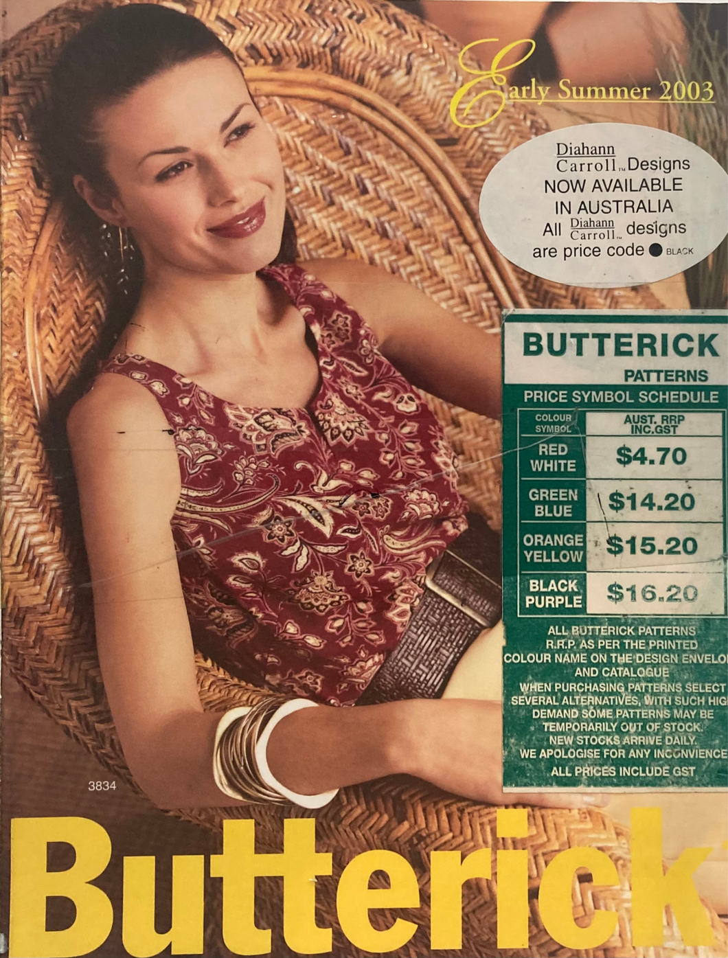 Butterick Early Summer 2003 Catalogue