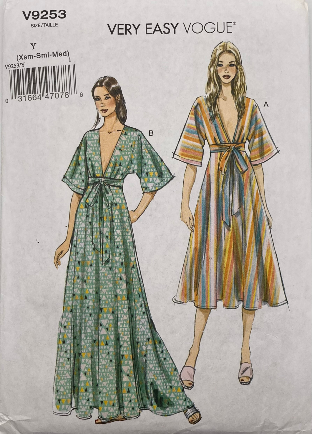 Sewing Pattern: Vogue V9253