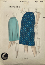 Load image into Gallery viewer, Vintage Sewing Pattern: Weigel&#39;s 2343
