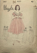 Load image into Gallery viewer, Vintage Sewing Pattern: Weigel&#39;s 2057
