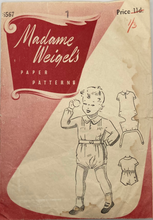 Load image into Gallery viewer, Vintage Sewing Pattern: Madame Weigel&#39;s 6567
