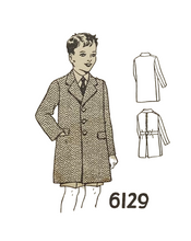 Load image into Gallery viewer, Vintage Sewing Pattern: Madame Weigel&#39;s 6129
