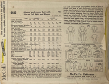 Load image into Gallery viewer, Vintage Sewing Pattern: McCalls 6483
