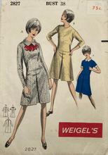 Load image into Gallery viewer, Vintage Sewing Pattern: Weigel&#39;s 2827
