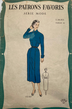 Load image into Gallery viewer, Vintage Sewing Pattern: Les Patrons Favoris 1.10.351
